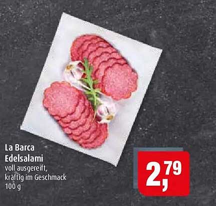 La Barca Edelsalami voll ausgereift, kräftig im Geschmack 100 g