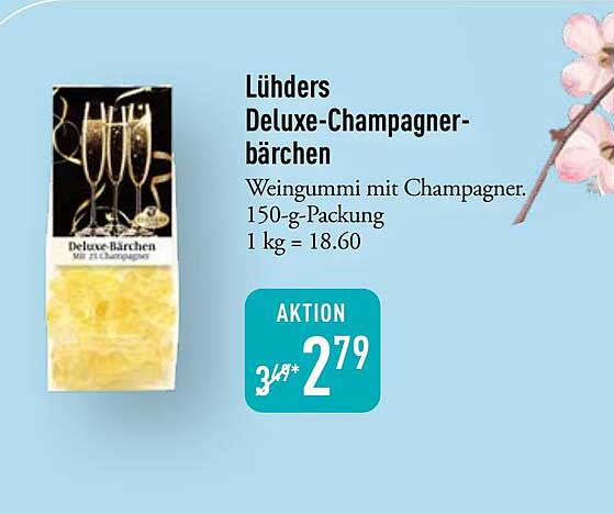 Lühders Deluxe-Champagner-bärchen
