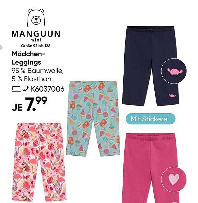 Mädchen-Leggings