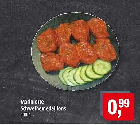 Marinierte Schweinemedaillons