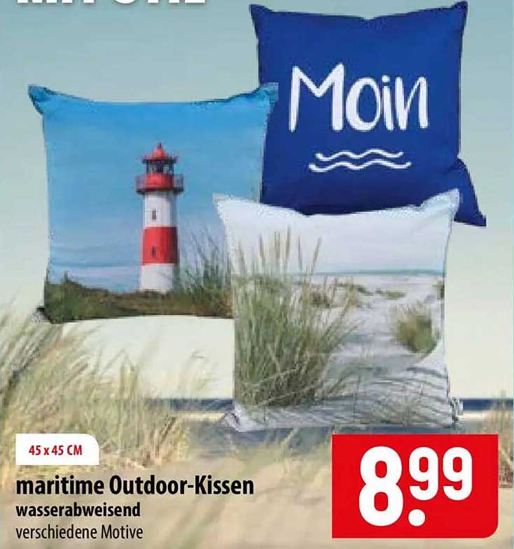 maritime Outdoor-Kissen