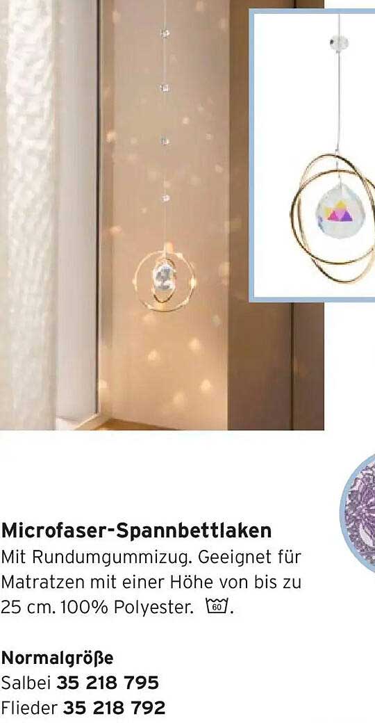 Mikrofaser-Spannbettlaken