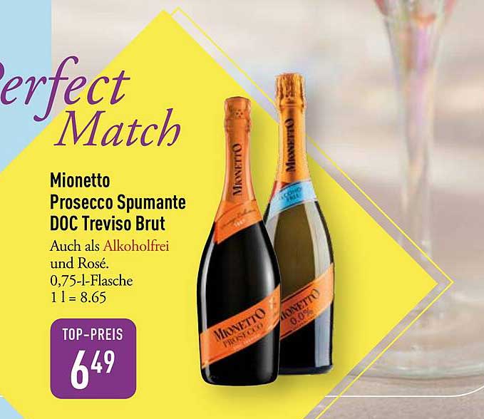 Mionetto Prosecco Spumante DOC Treviso Brut