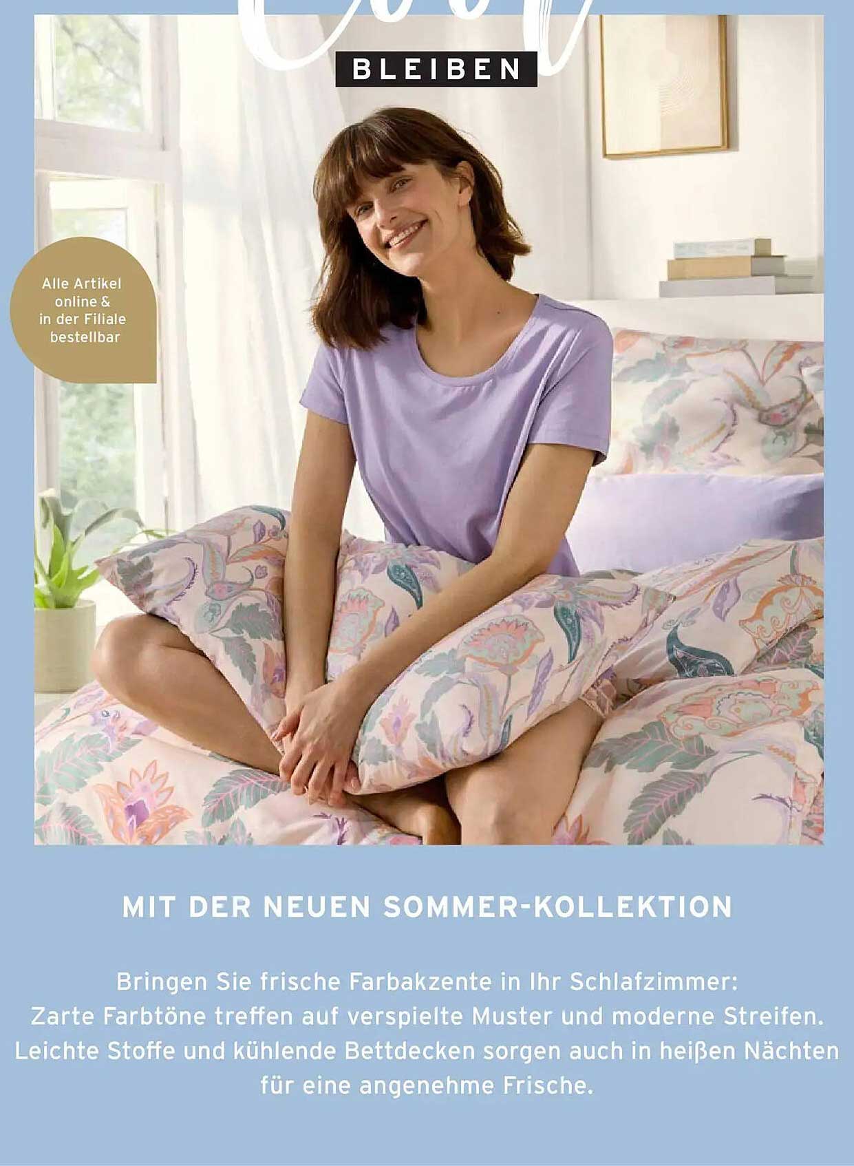 MIT DER NEUEN SOMMER-KOLLEKTION