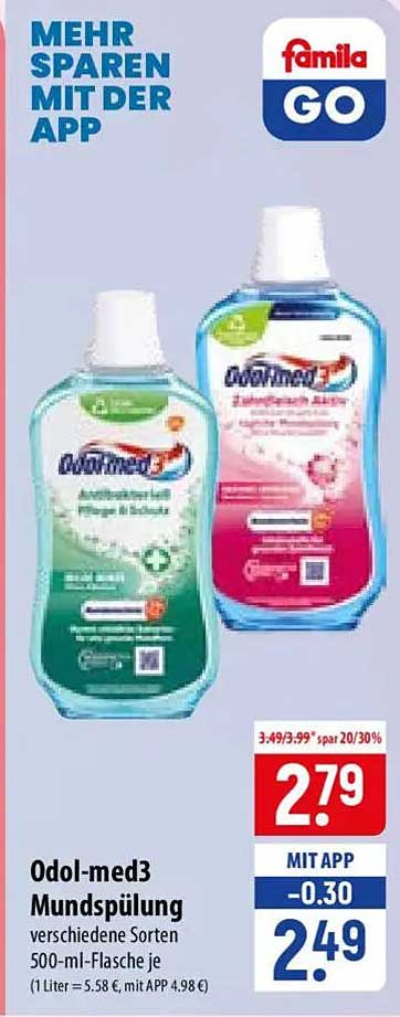 Odol-med3 Mundspülung