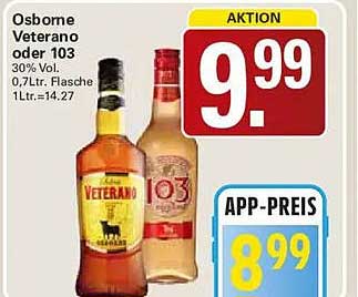 Osborne Veterano oder 103