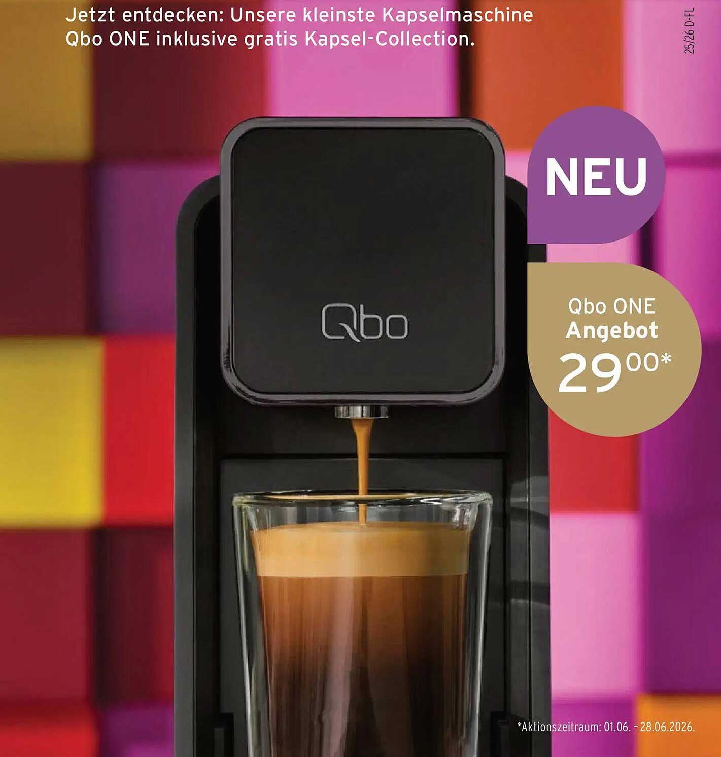 Qbo ONE Angebot