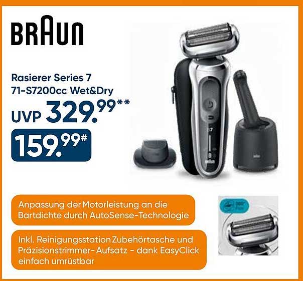 Rasierer Series 7 71-S7200cc Wet&Dry