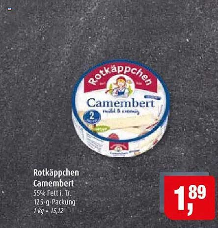 Rotkäppchen Camembert