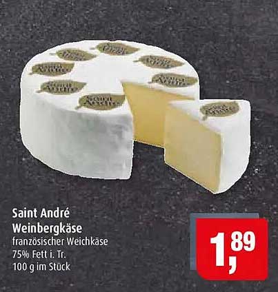 Saint André Weinbergkäse