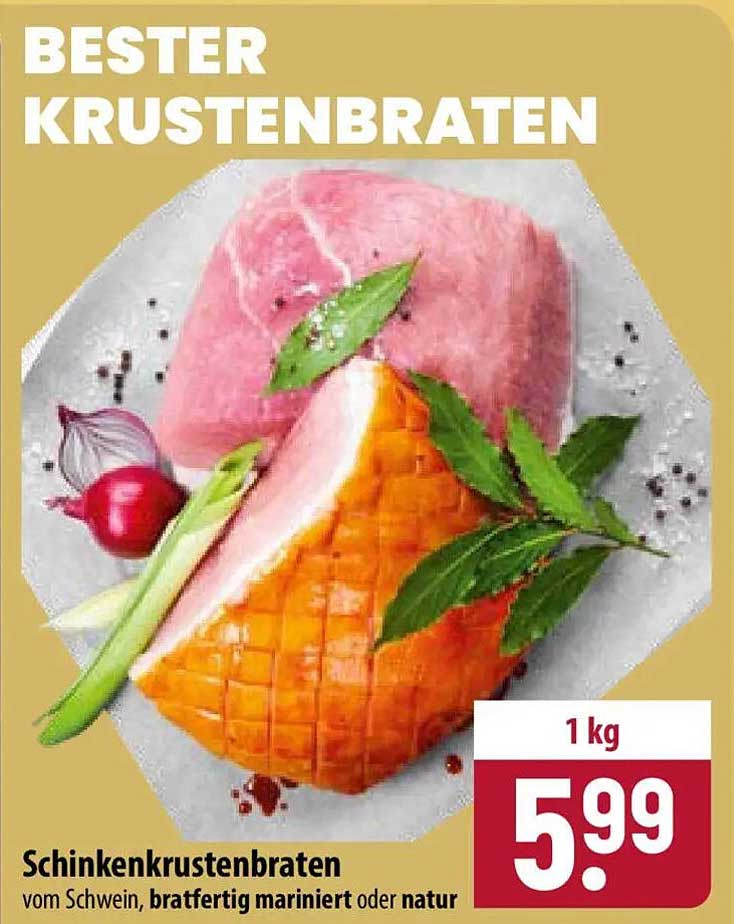 Schinkenkrustenbraten