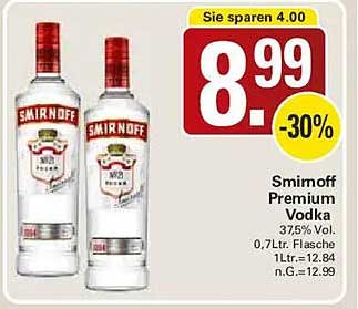 Smirnoff Premium Vodka
