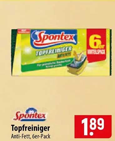 Topreiniger Anti-Fett, 6er-Pack