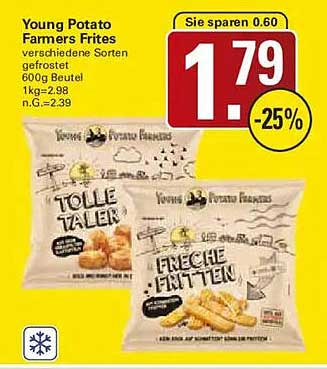 Young Potato Farmers Frites