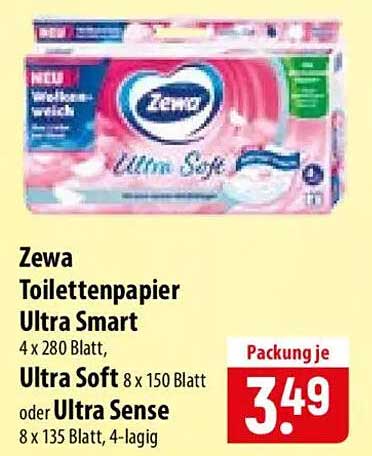 Zewa Toilettenpapier Ultra Smart