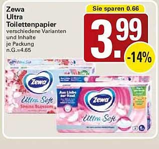 Zewa Ultra Toilettenpapier