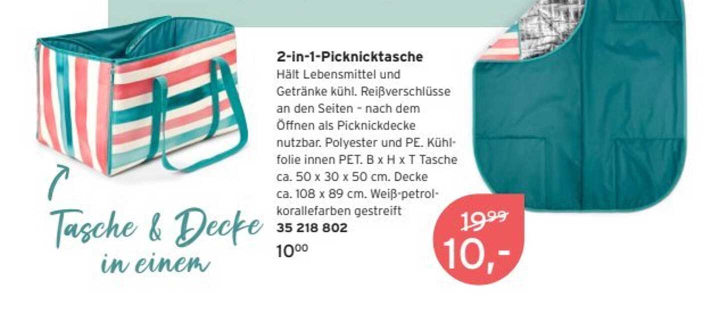 2-in-1-Picknicktasche