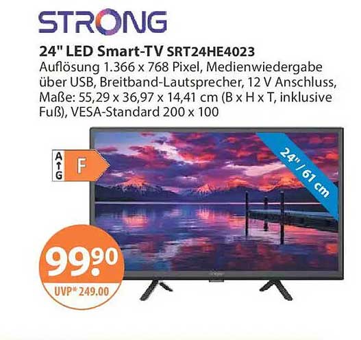 24" LED Smart-TV SRT24HE4023