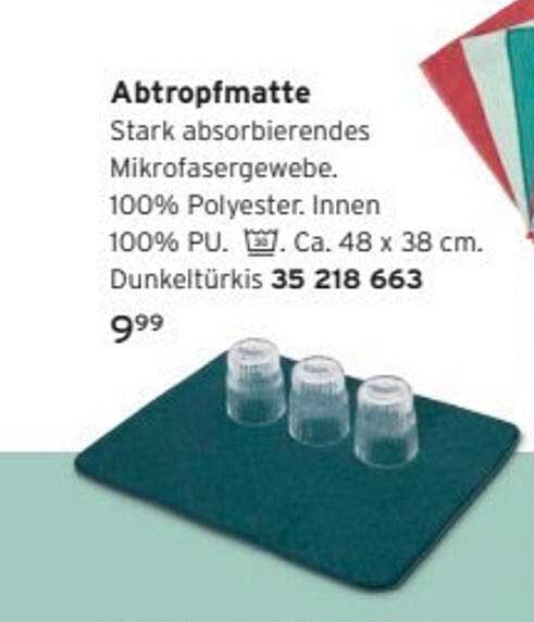 Abtropfmatte