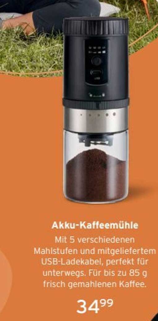 Akku-Kaffeemühle