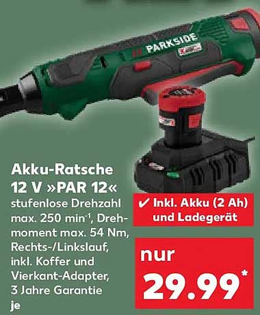 Akku-Ratsche 12 V »PAR 12«
