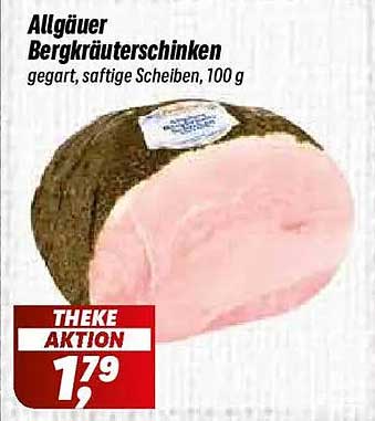 Allgäuer Bergkräuterschinken