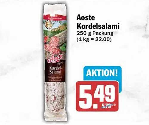 Aoste Kordelsalami