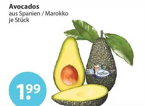 Avocados aus Spanien / Marokko je Stück