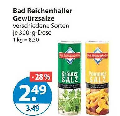 Bad Reichenhaller Gewürzsalze