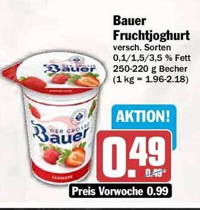 Bauer Fruchtjoghurt