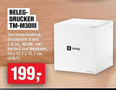 BELEG-DRUCKER TM-M30III