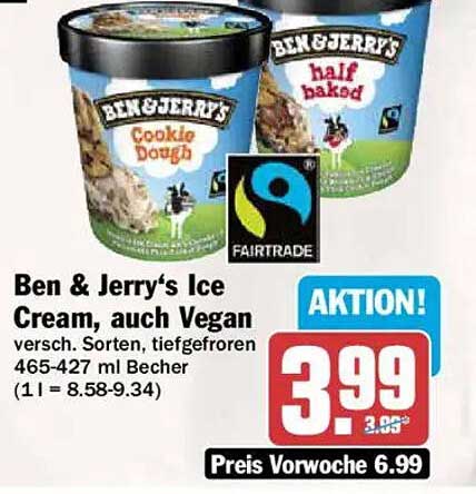 Ben & Jerry´s Ice Cream, auch Vegan