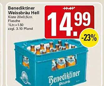 Benediktiner Weissbräu Hell
