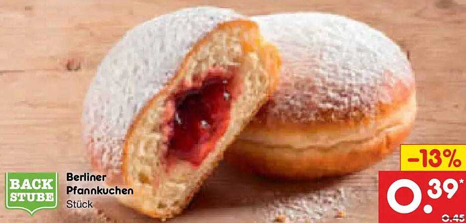 Berliner Pfannkuchen Stück
