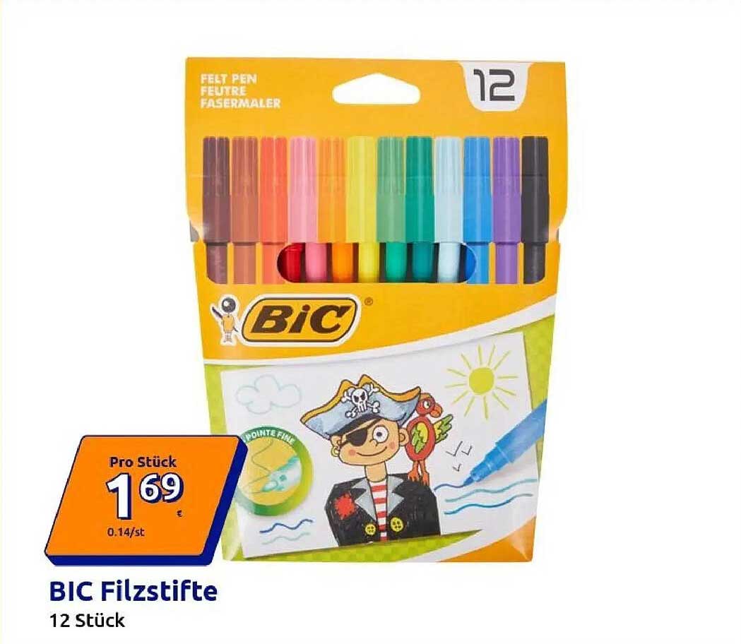 BIC Filzstifte 12 Stück
