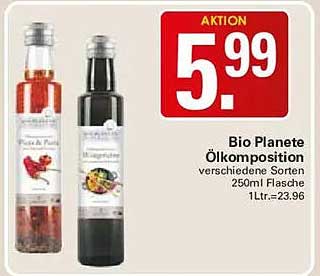 Bio Planete Ölkomposition verschiedene Sorten 250ml Flasche 1Ltr.=23.96