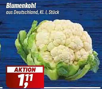 Blumenkohl aus Deutschland, Kl. I, Stück