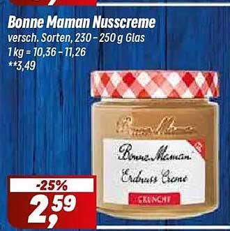 Bonne Maman Nusscreme