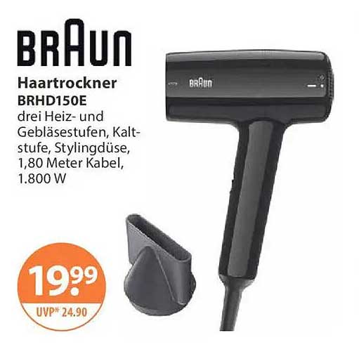 Braun Haartrockner BRHD150E