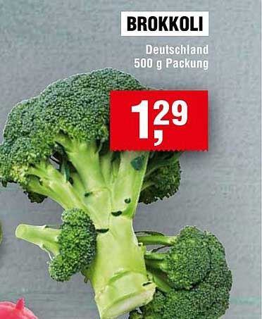 BROKKOLI Deutschland 500 g Packung