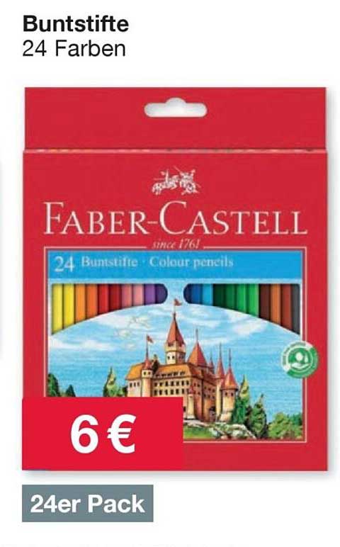 Buntstifte 24 Farben