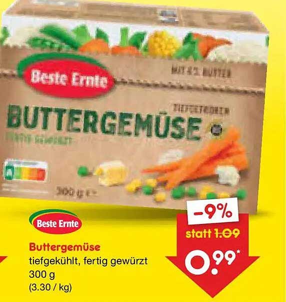 Buttergemüse