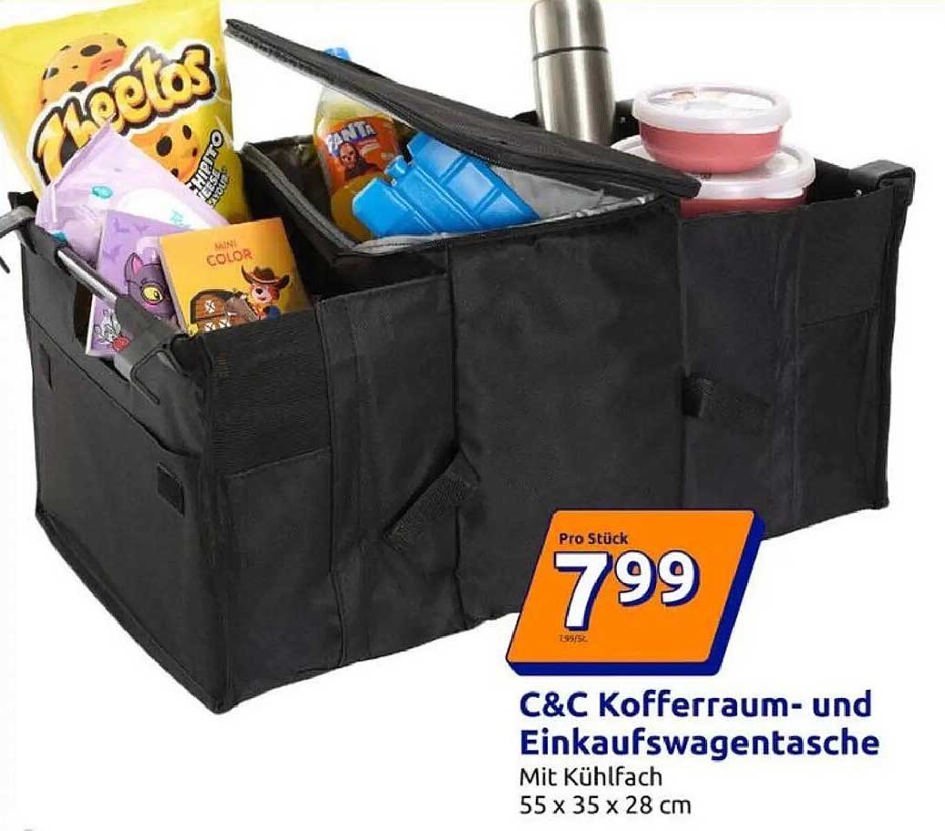 C&C Kofferraum- und Einkaufswagentasche