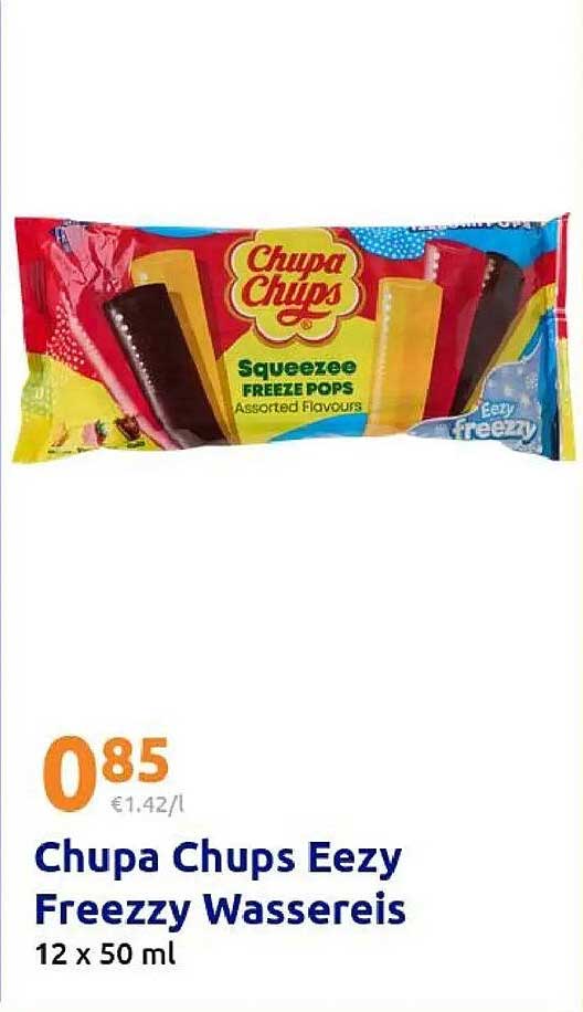 Chupa Chups Eezy Freezzy Wassereis