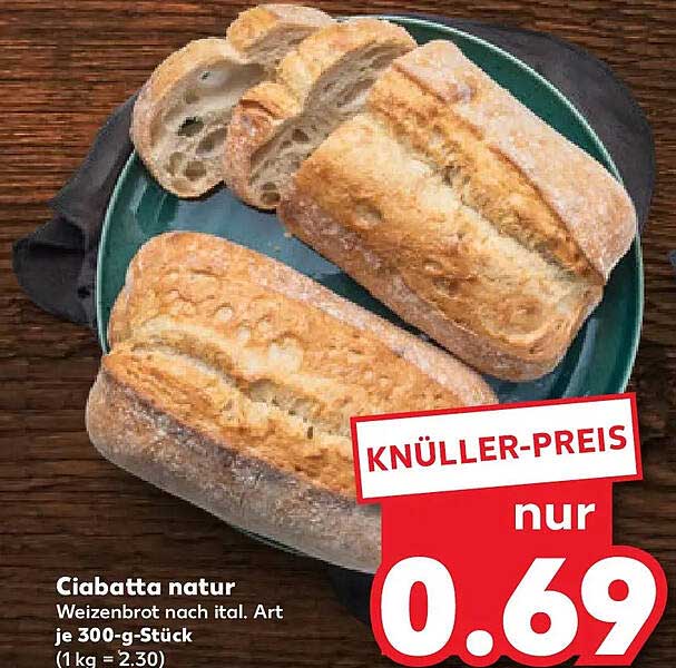 Ciabatta natur