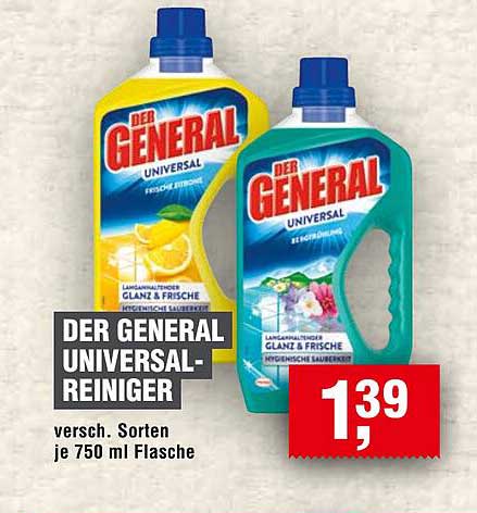 DER GENERAL UNIVERSAL-REINIGER