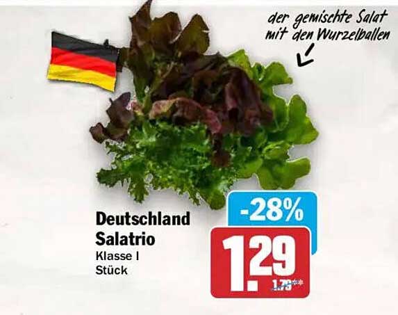 Deutschland Salatrio