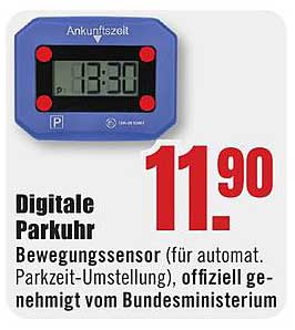 Digitale Parkuhr