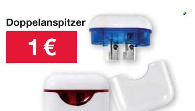 Doppelanspitzer