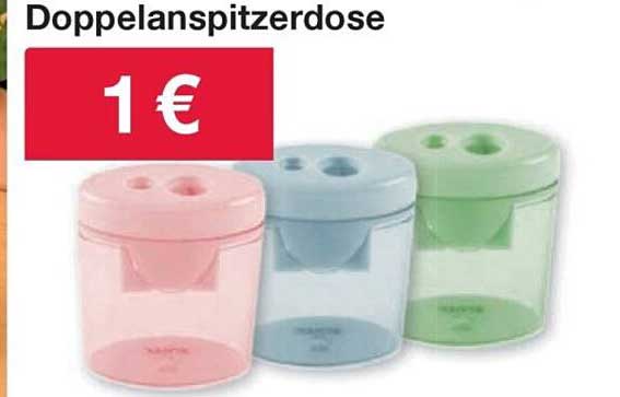 Doppelanspitzerdose